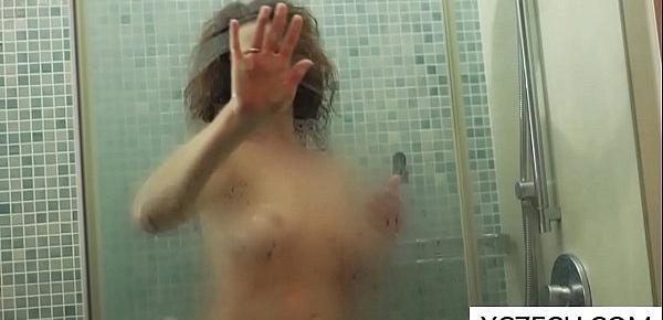  Erotic showering with super hot MILF